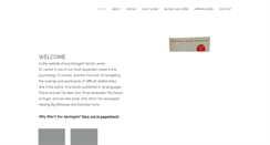 Desktop Screenshot of harrietlerner.com